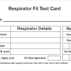 Fit Test Cards (x2000)
